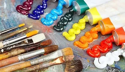 Теплый закат. Мастер-класс по акварели