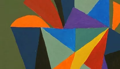 Арт-занятие «Очевидное невероятное» на выставке Александра Самоделова «Геометрическая абстракция. Энергия цвета и формы»